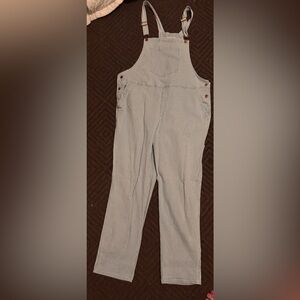 Universal threads size 16 overalls striped